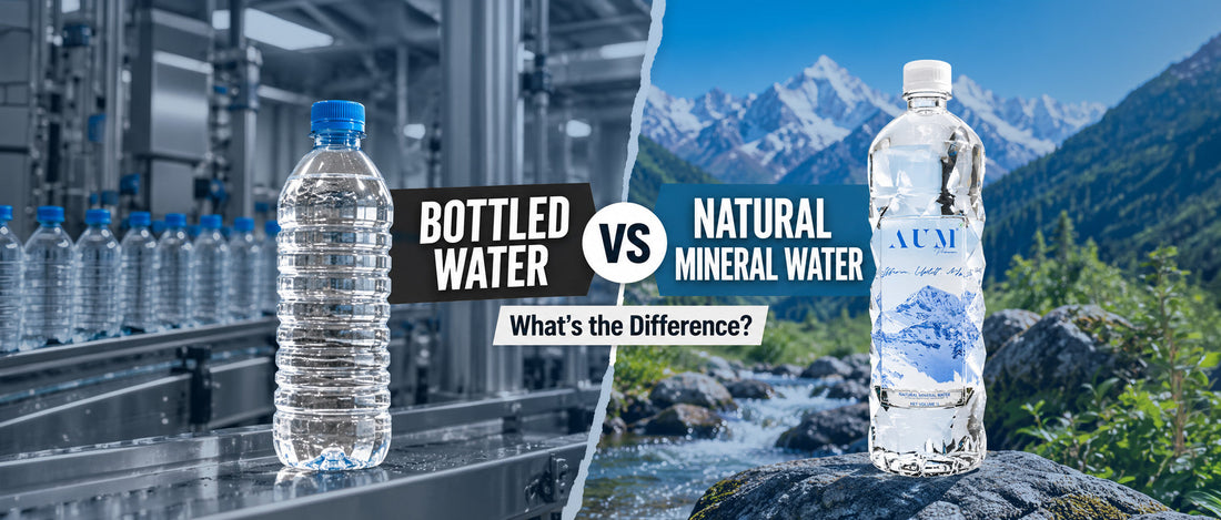 Natural Mineral Water vs Bottled Water: What’s the Difference?
