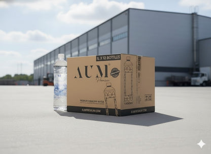 AUM Premium Naturally Alkaline Himalayan Spring Water– 1L