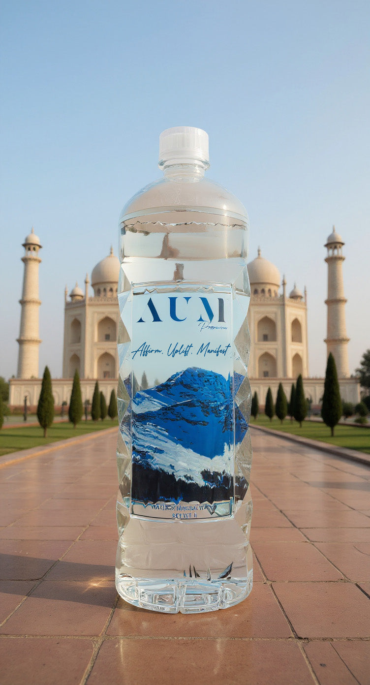 AUM Premium Naturally Alkaline Himalayan Spring Water– 1L
