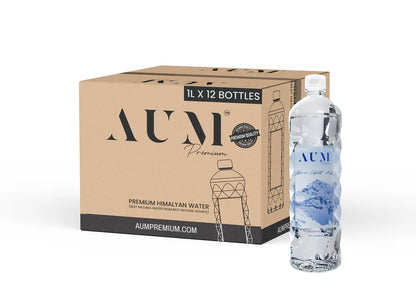 AUM Premium Naturally Alkaline Himalayan Spring Water– 1L
