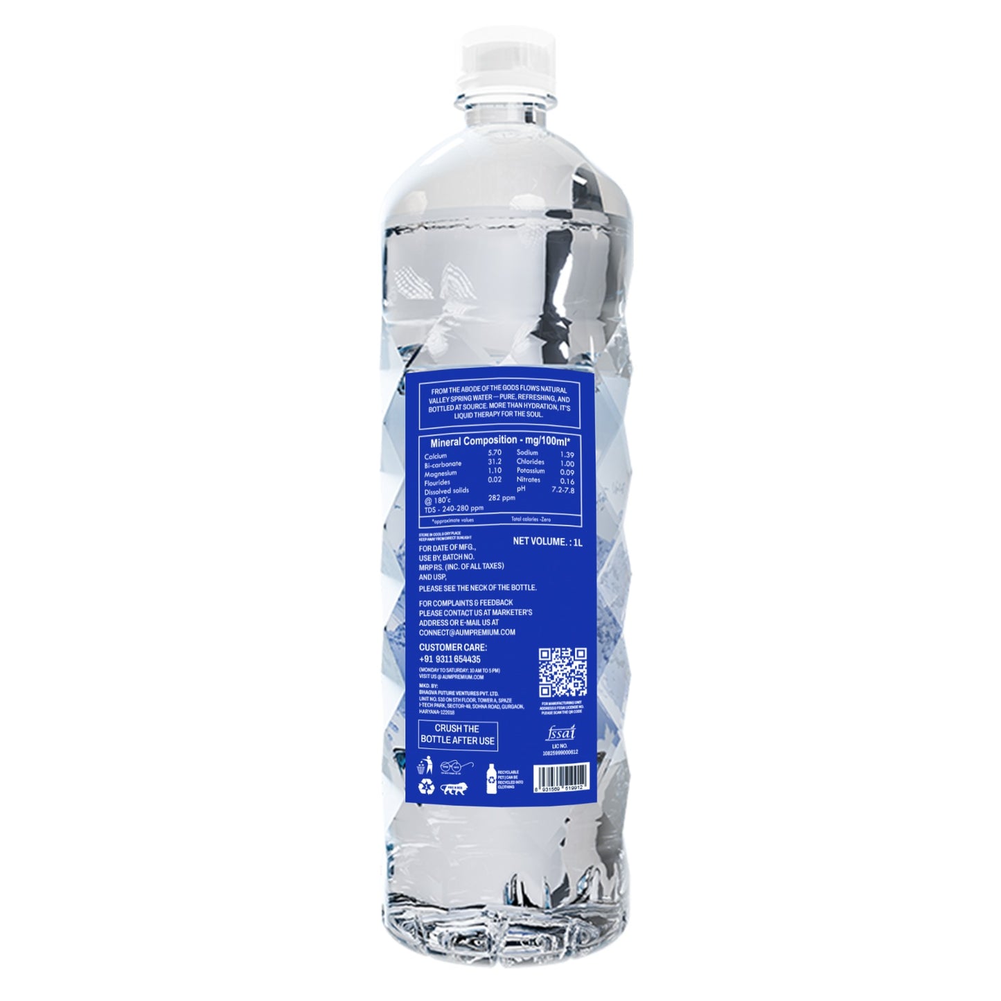 AUM Premium Monthly Health Quota – 60 × 1L