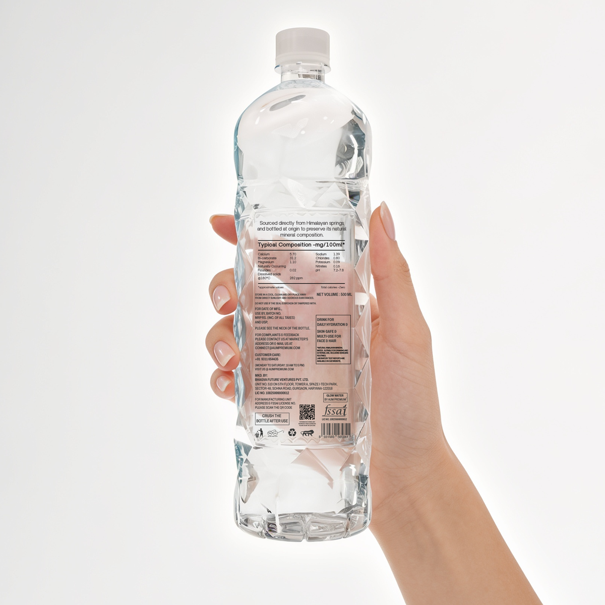 Glow Water Monthly Health Quota – 100 X 500 ml