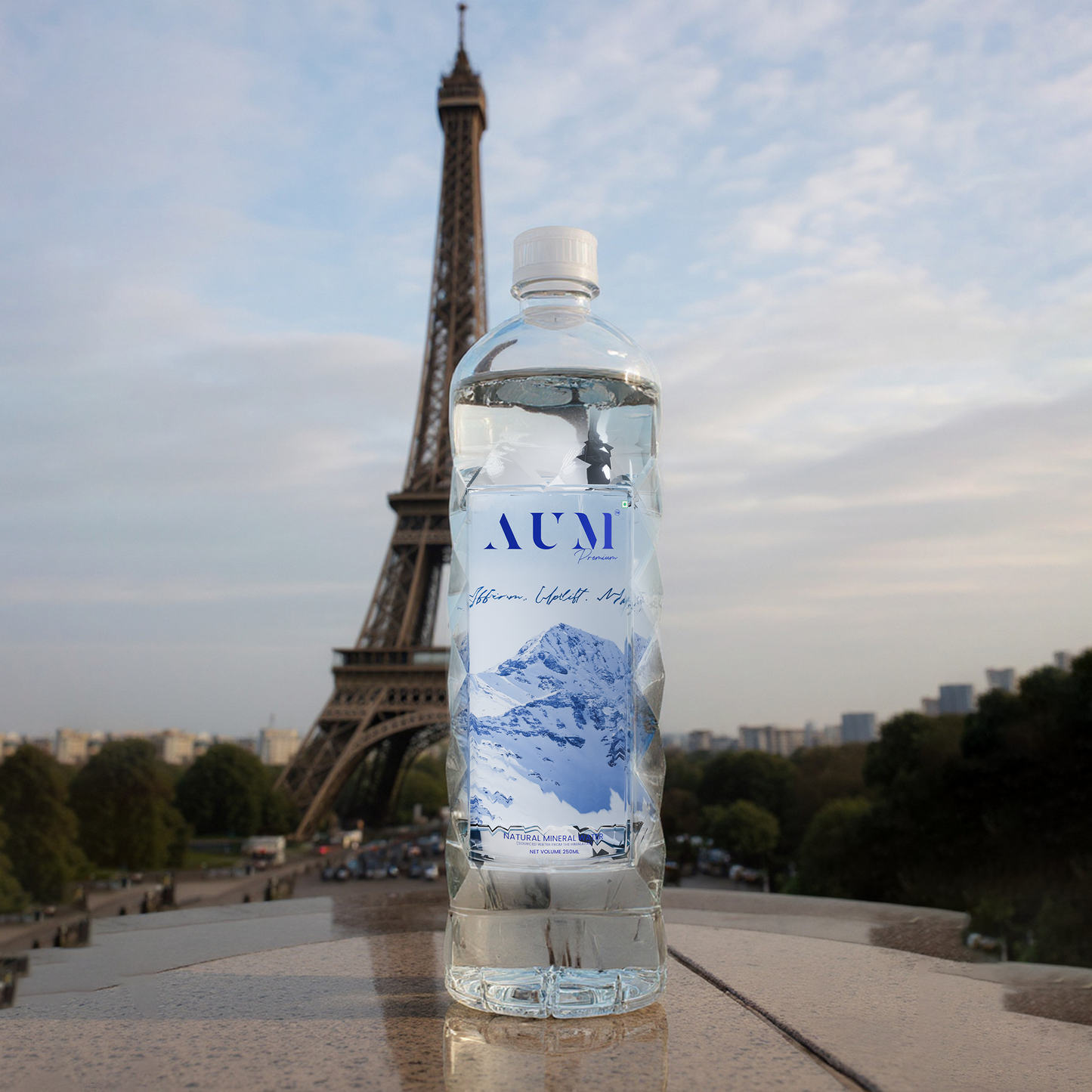 AUM Premium Naturally Alkaline Himalayan Spring Water– 250 ml